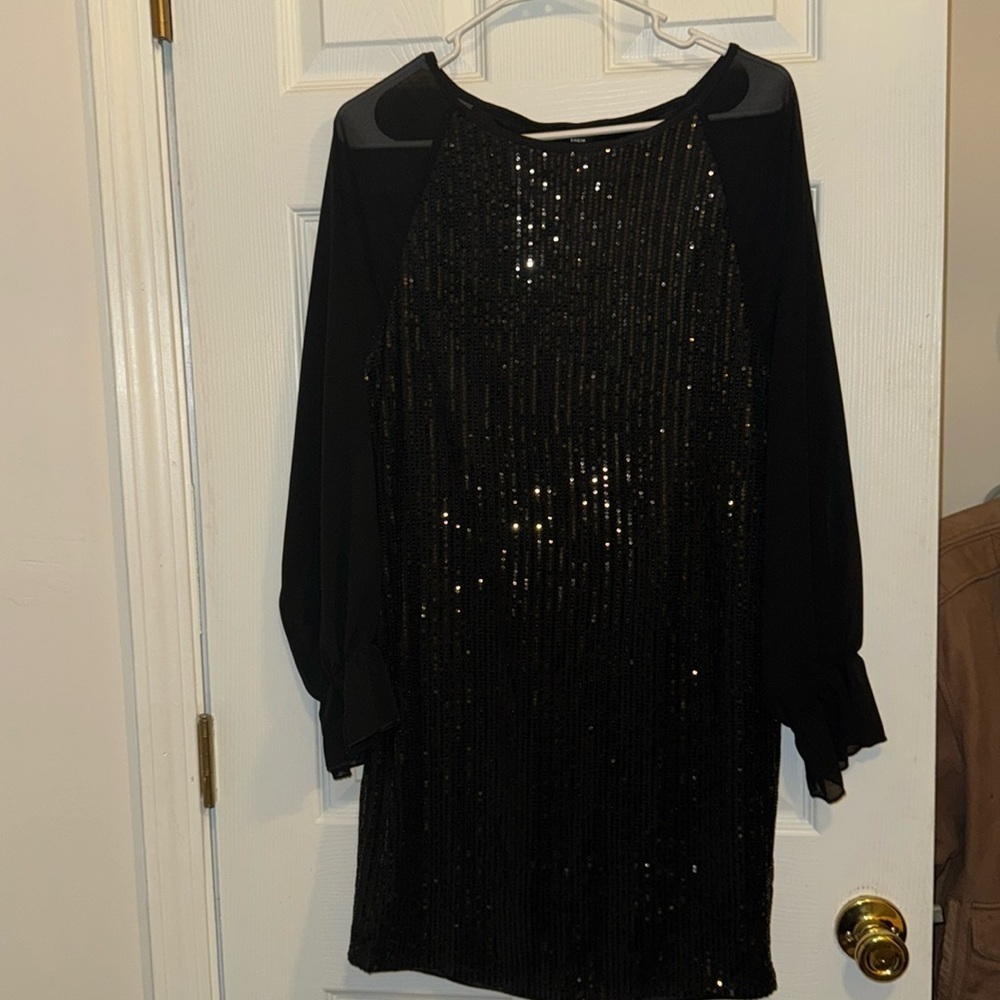 Sequin mini dress